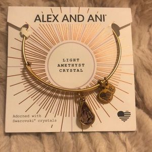 Alex and Ani June birthstone bracelet